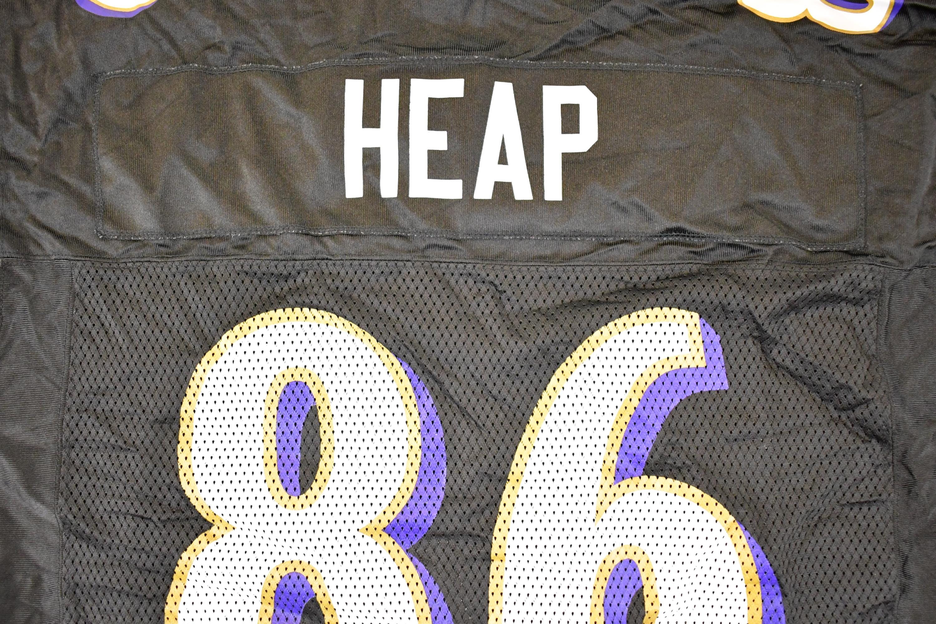 Vintage Y2K Reebok Baltimore Ravens Todd Heap NFL Jersey Men's M / Football Fan Apparel / 2000s Sportswear / Single Stitch Tee