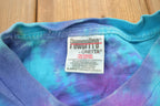 Vintage 1990s Merrill Lynch Investment Management Graphic Tie Dye T Shirt