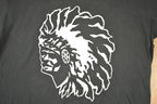 Vintage 1990s Screen Stars Best OSSEO Souvenir Aztec T-Shirt Men's L