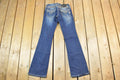Vintage Y2K Miss Me Bedazzled Low Rise Jeans Size 26x31
