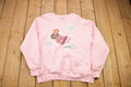 Vintage 1980s Cute Angel Theme Raglan Crewneck Sweater