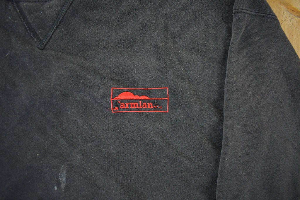 Vintage 1990s Farmland Crewneck Sweatshirt Men's XL