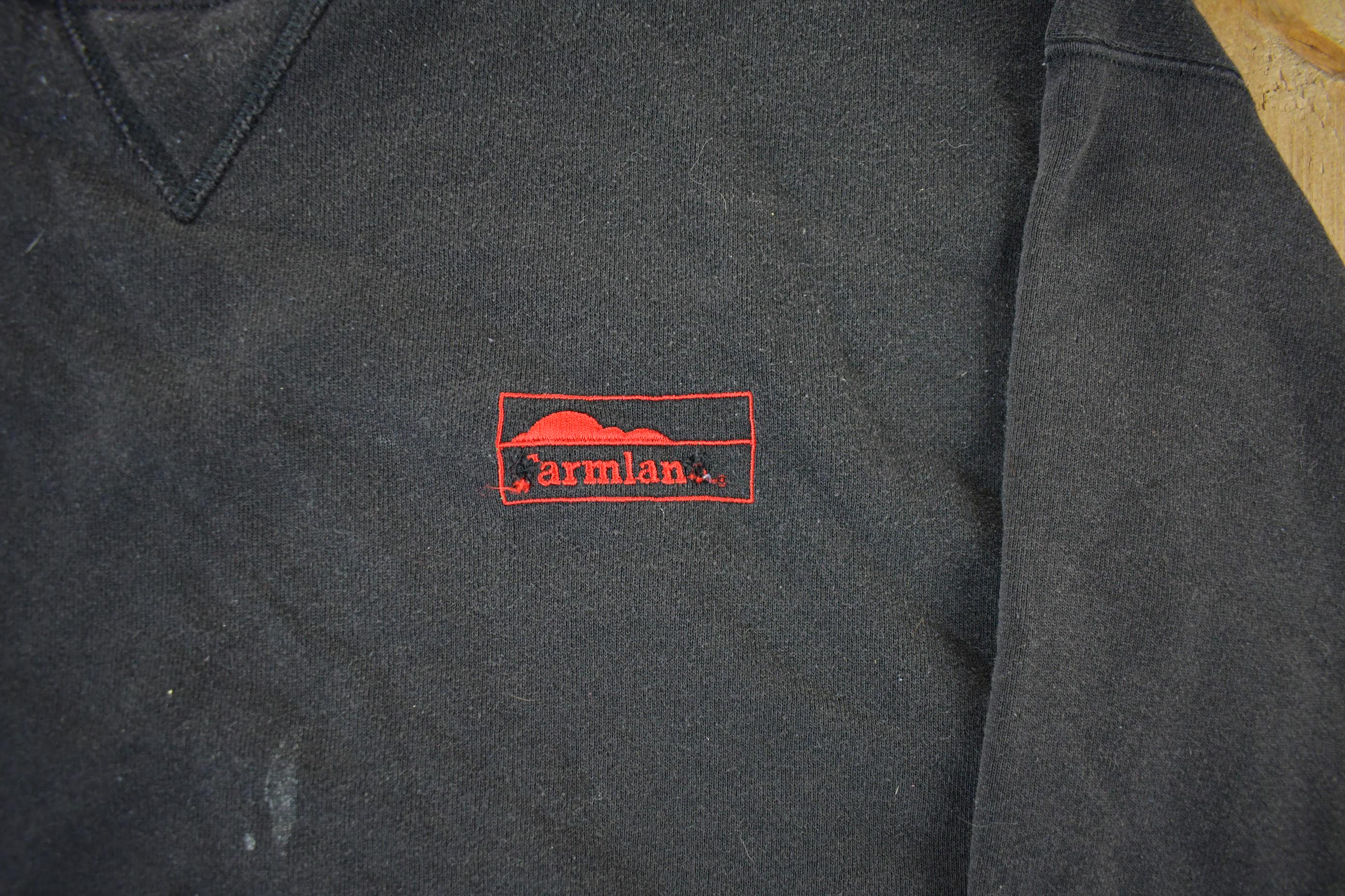 Vintage 1990s Farmland Crewneck Sweatshirt Men's XL