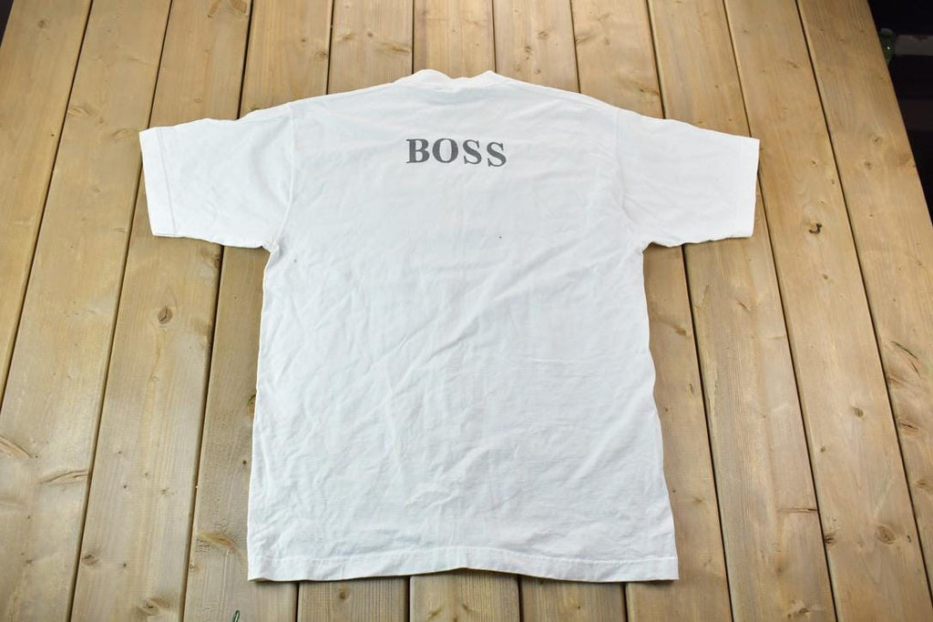 Vintage 1990s Nesbit Construction inc. Londesboro Ontario Single Stitch Graphic T-Shirt