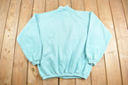Vintage 1990s Lake view Memorial Quarter Zip Sweatshirt