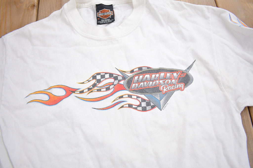 Vintage 2000 Harley Davidson Motorcycles Sharon Pennsylvania Long Sleeve T-Shirt