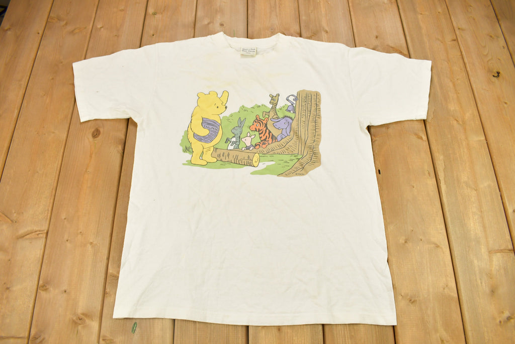 Vintage 1990s Winnie The Pooh Cartoon Promo T-Shirt