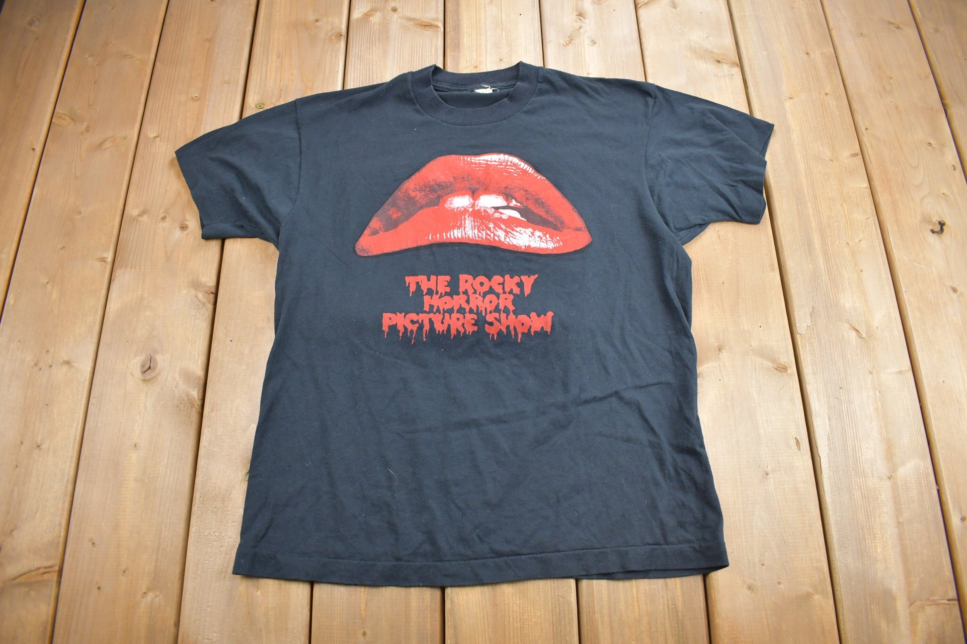 Vintage 1975 The Rocky Horror Picture Show Movie Promo T-shirt