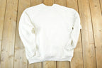 Vintage 1990s Treat Nature With Respect Outdoorsman Crewneck Sweatshirt Mens L  Made In USA  90s Souvenir Crewneck