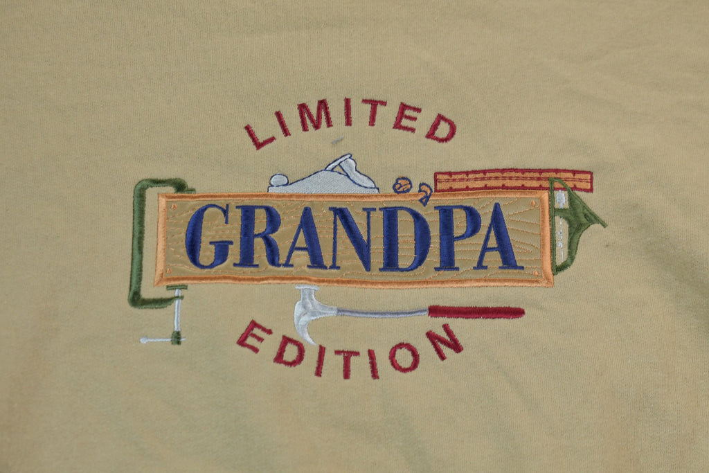 Vintage 1990s MOC Sport Grandpa Style Crewneck Sweater
