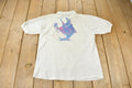 Vintage 1990 Computer One System Engineer Macintosh Specialists Graphic Polo Shirt