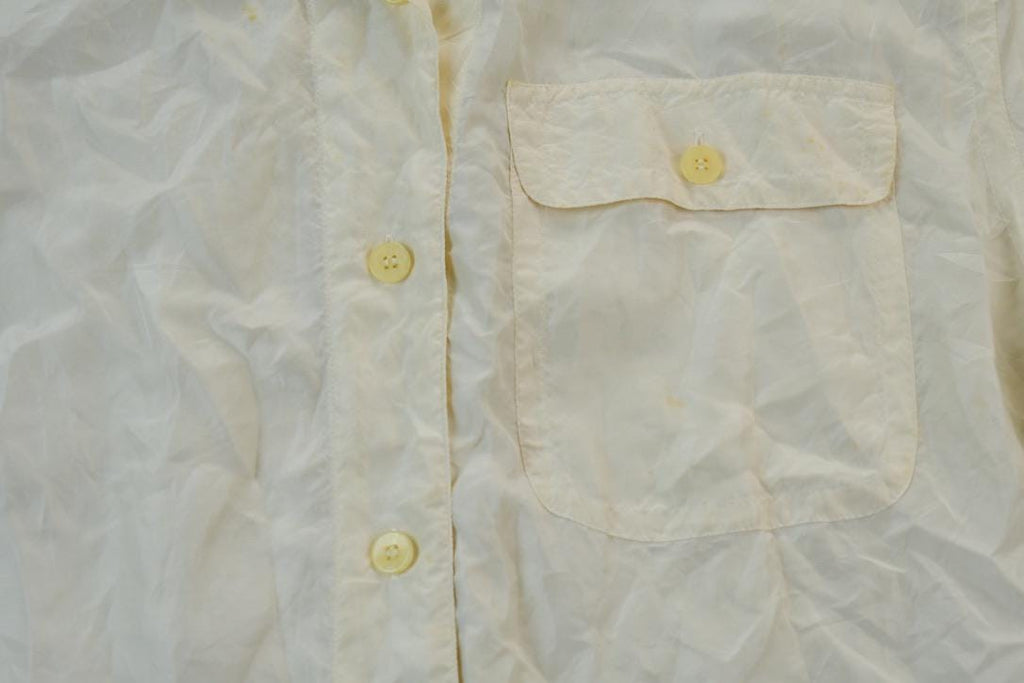 Vintage 1990s Christie & Jill Cream Button Up Shirt