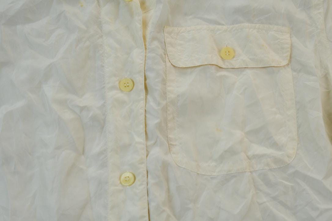 Vintage 1990s Christie & Jill Cream Button Up Shirt