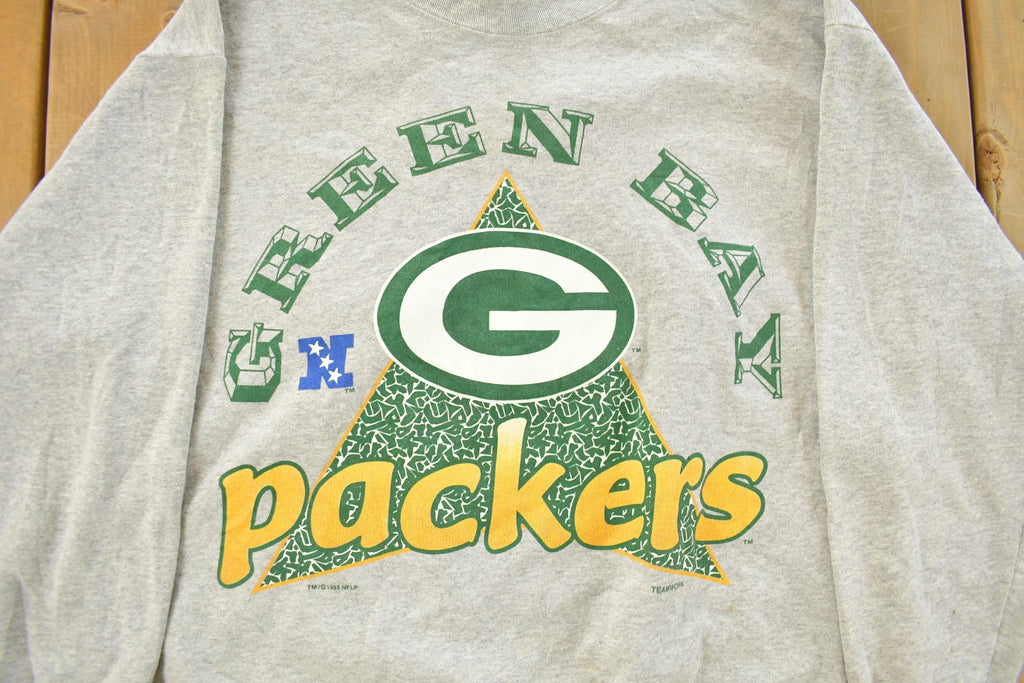 Vintage 1995 Green Bay Packers NFL Crewneck Sweatshirt Men's XL