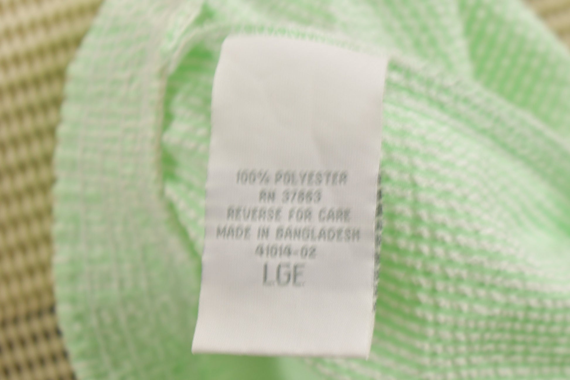 Vintage 1970s Seersucker Striped Pants Size 28 - 34 x 28