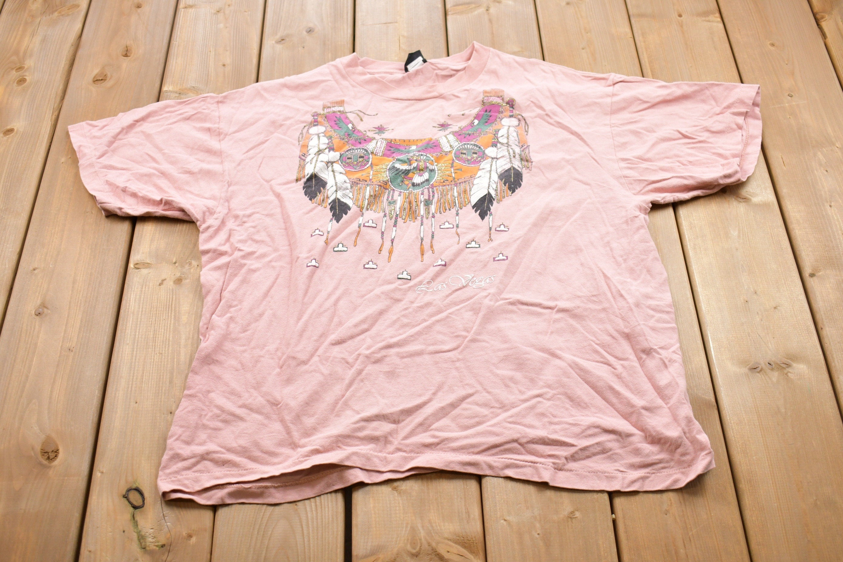 Vintage 1990s Las Vegas Graphic T-Shirt