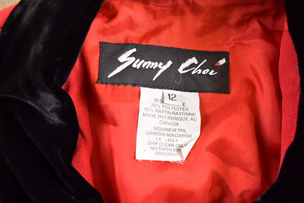 Vintage 1990s Sunny Choi Satin Jacket