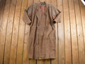 Vintage 1980s Cosa Nova Suede Leather Long Coat