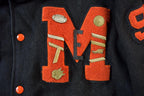 Vintage 1993 Marshall Tiger Marching Band Wool Varsity Jacket