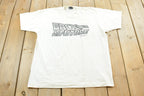 Vintage 1985 Back to the Future Movie Graphic T Shirt Mens L