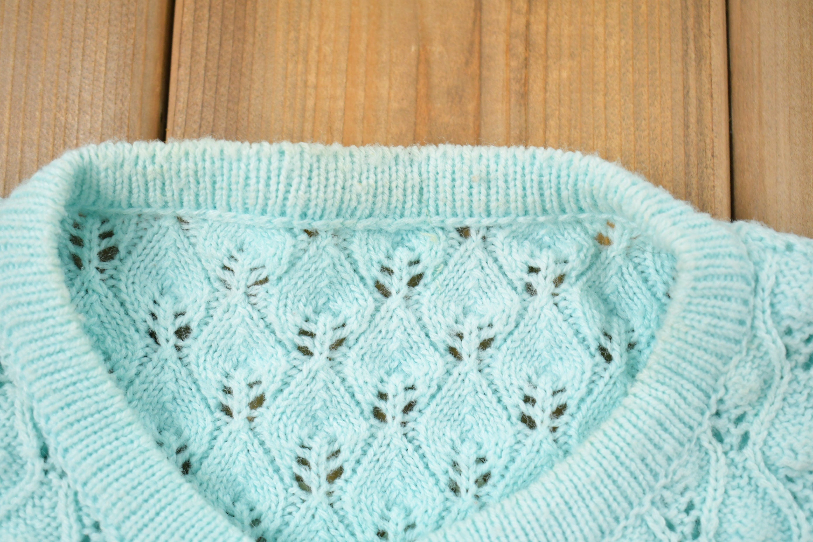 Vintage 1990s Knitted Sweater  Vintage 90s Cardigan  Pattern Sweater  Outdoor  Hand Knit  Pullover Sweatshirt  90s Cardigan