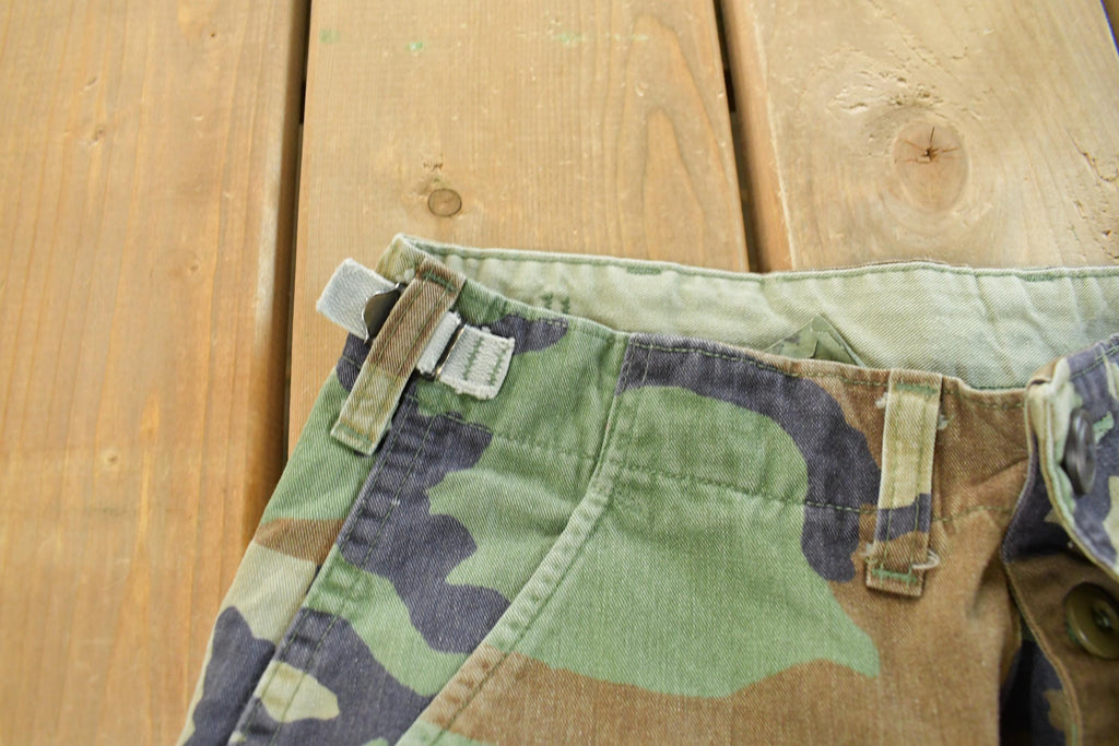 Vintage 2000s Army Military Woodland Camo Cargo Pants Men's Medium