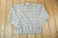 Vintage 1990s Sedgefield Knit Abstract Pattern Crewneck Sweater