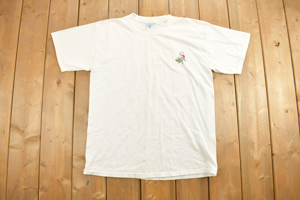 Vintage Y2K Caribbean Lizard Souvenir T Shirt