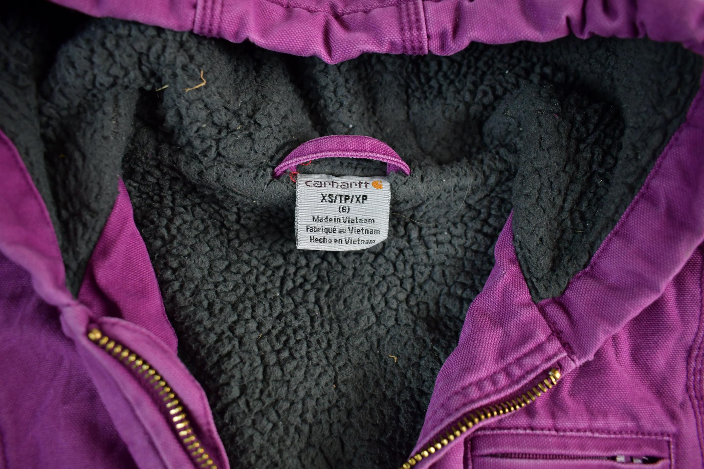 Vintage Y2K Carhartt Toddler Size Work Jacket Youth XS