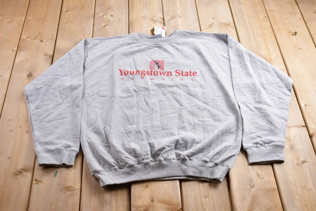 Vintage 1990s University Of Youngstown State Deadstock Collegiate Crewneck