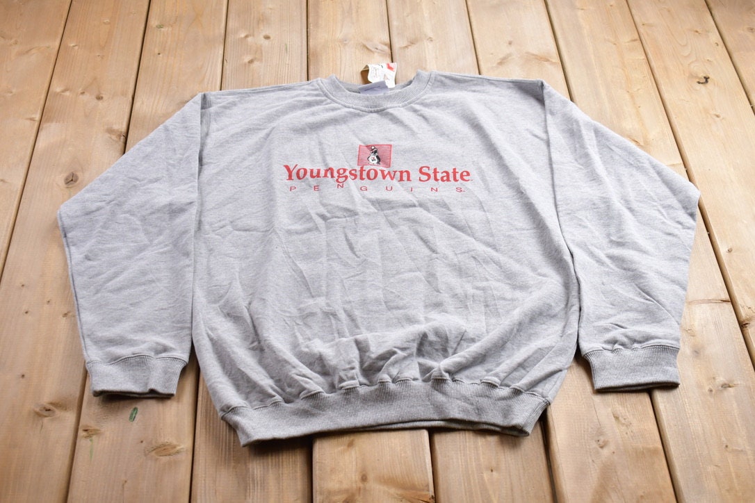 Vintage 1990s University Of Youngstown State Deadstock Collegiate Crewneck