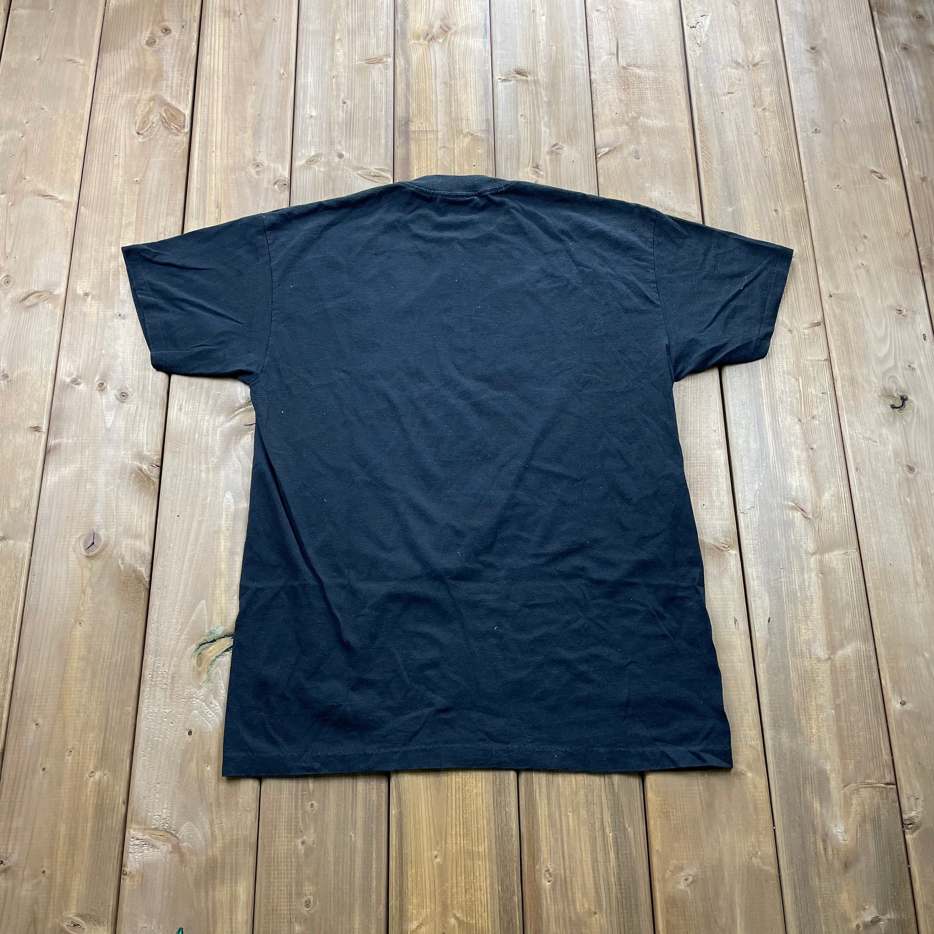 Vintage 1989 Harley Davidson Motorcycles 3D Emblem Eagle T-Shirt