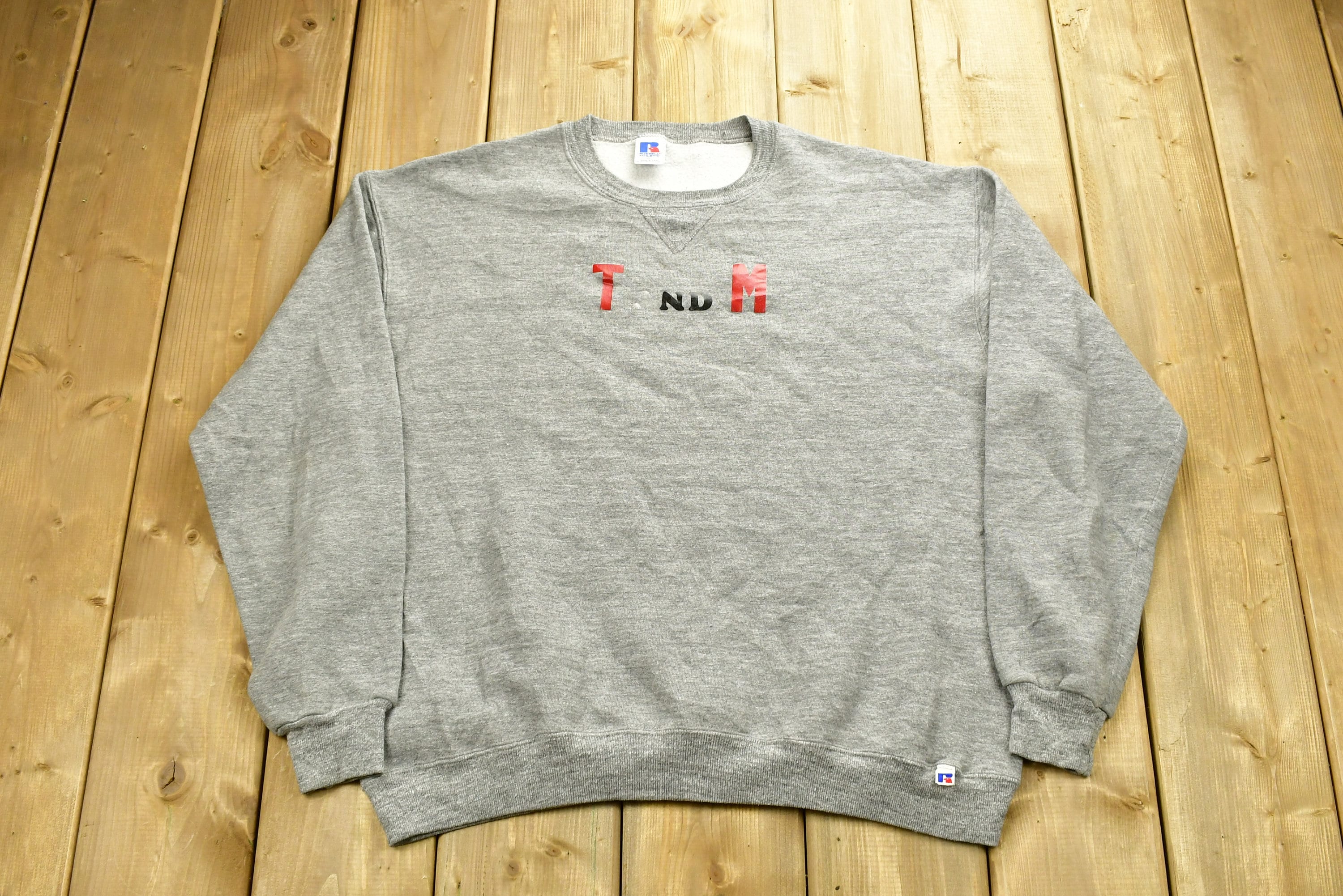 Vintage 1990's T And M Crewneck Sweatshirt