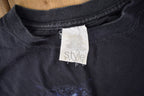 Vintage 1990s Dark Owl Theme Graphic T-Shirt Made In Canada