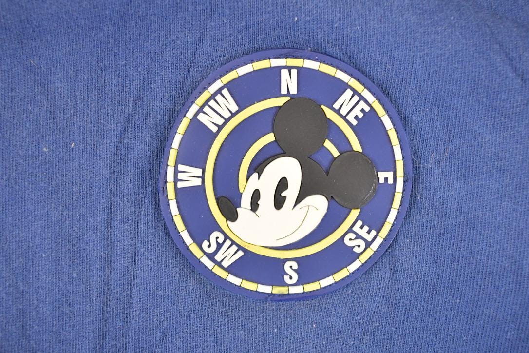 Vintage 1990s Mickey Champion Classic Sports Embroidered Disney Crewneck Sweater Men's L