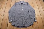 Vintage 1990s Pierre Cardin Button Up Dress Shirt