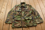 Vintage Military Button Up Shirt