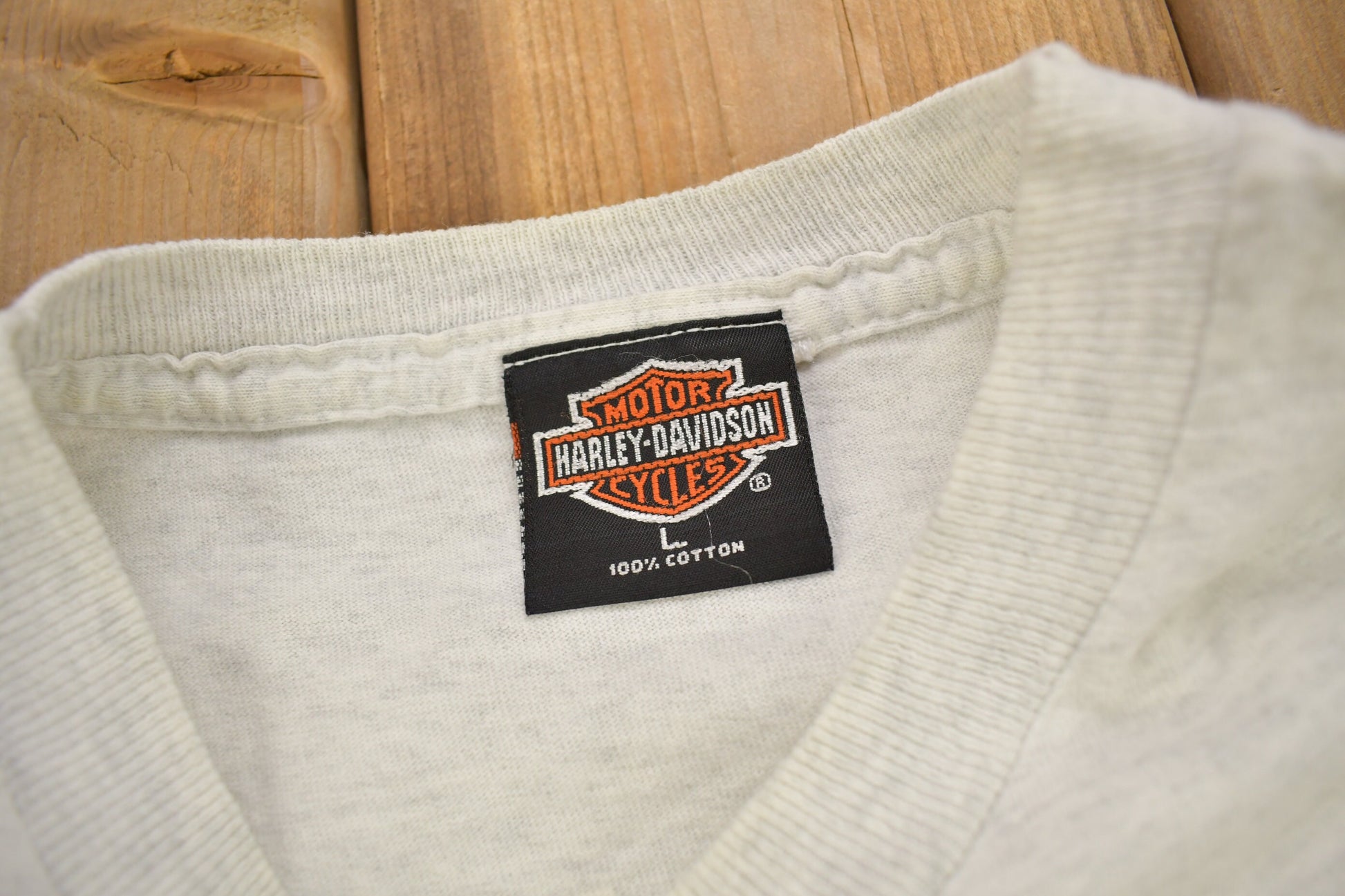 Vintage 1996 Fischer's Harley Davidson Vienna Austria T-Shirt