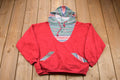 Vintage 1990s 62 East Aztec Graphic Hoodie