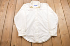 Vintage 1990s Pendleton Small Floral Accents Button Up Shirt
