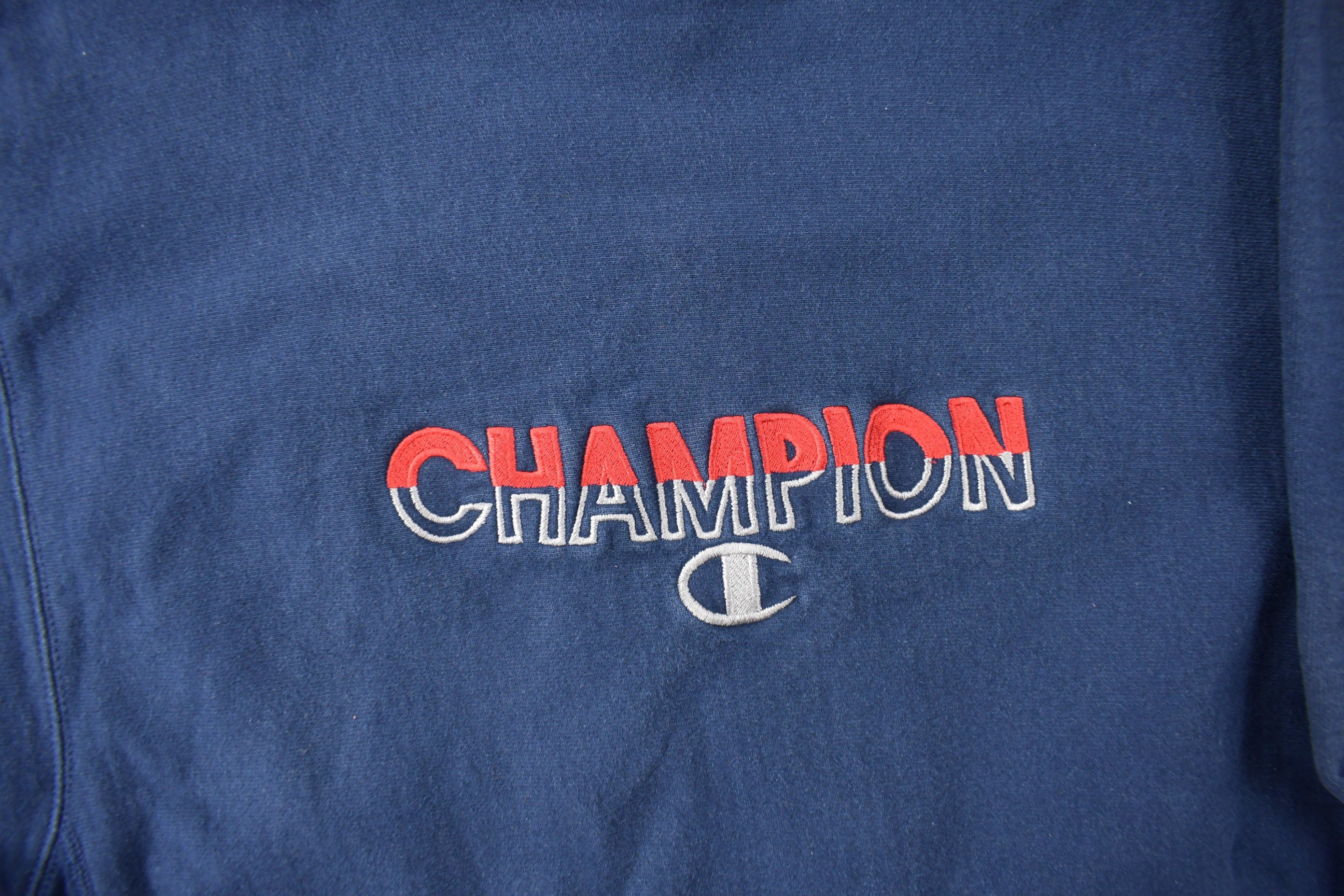 Vintage 1990s Champion Reverse Weave Embroidered Crewneck Sweatshirt