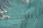 Vintage 1990s Alaska Bald Eagle Theme Graphic T-Shirt