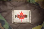 Vintage Military MWG Camo Button Up Sweater