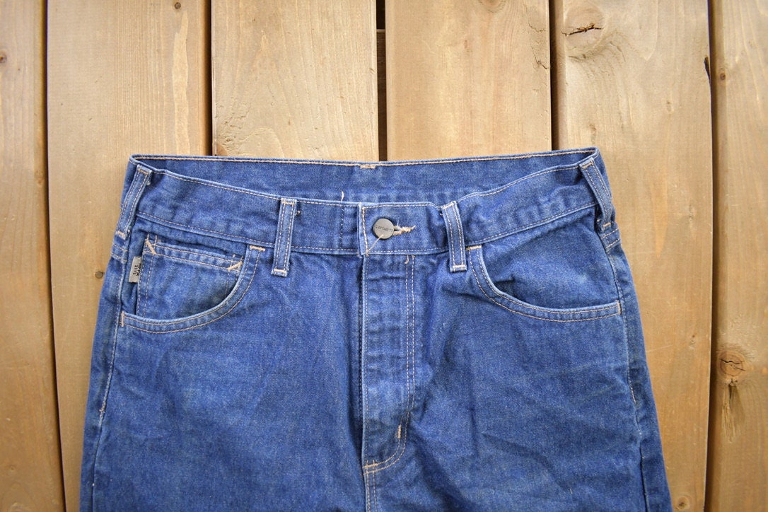 Vintage 1990s Carhartt Flame Resistant Work Pants Size 31x34