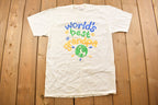 Vintage 1990s Worlds Best Grandpa Graphic T Shirt
