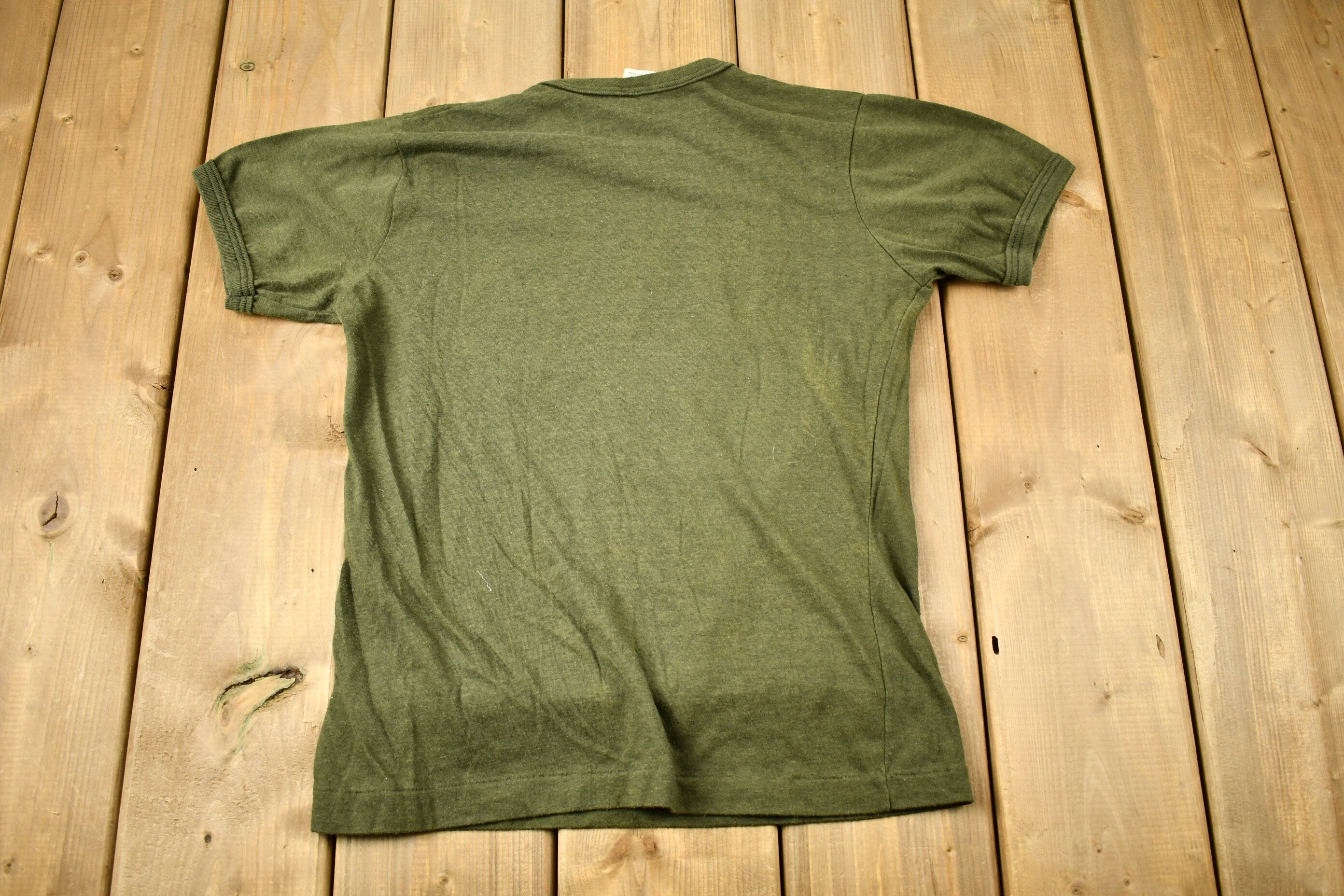 Vintage 1983 M*A*S*H Fanatic TV Promo Ringer T-shirt