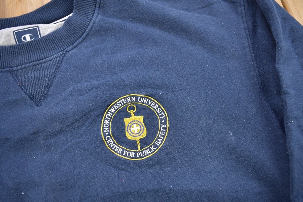 Vintage 1990s Northwestern University Collegiate Champion Crewneck