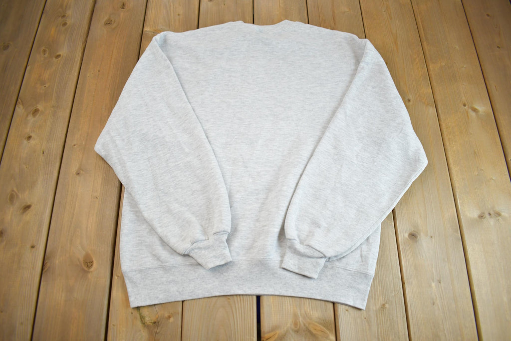 Vintage 1990s Collegiate Russel Crewneck Sweatshirt Made In USA