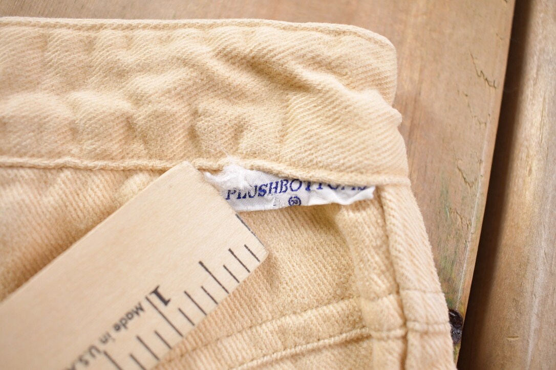 Vintage 1970s Plushbottoms Bell Bottom Jeans Size 27 x 27.5