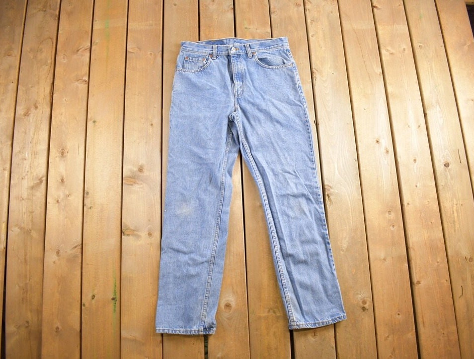 Vintage 1990s Levi's 516 Denim Jeans Size 34x32
